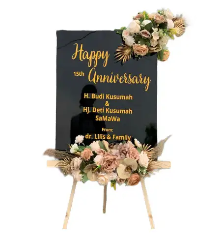 Papan Bunga Akrilik Cimohong